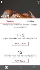 Food Keeper App